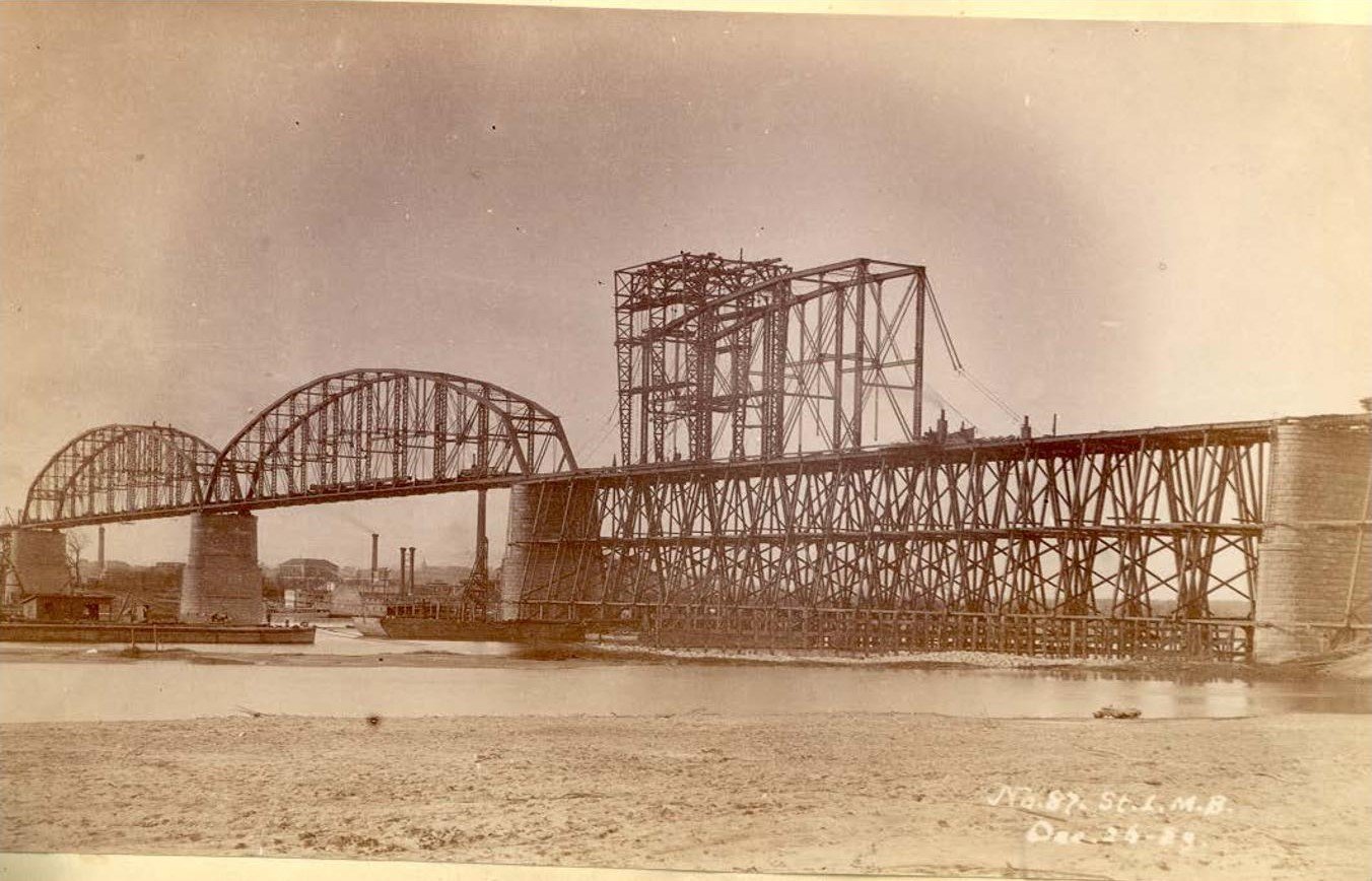 Construction of west span